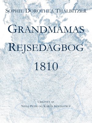 cover image of Grandmamas Rejsedagbog 1810